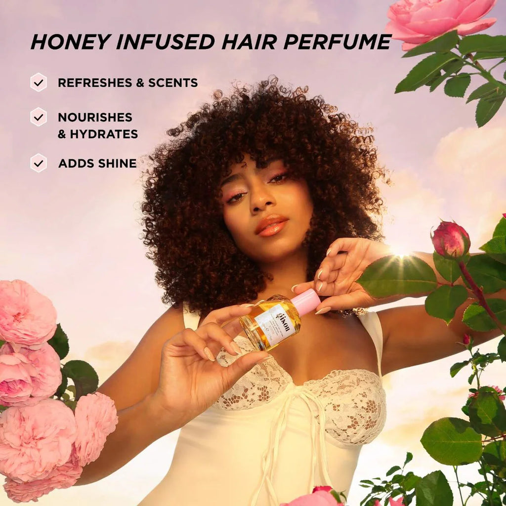 Gisou Wild Rose Honey Infused Hair Perfume