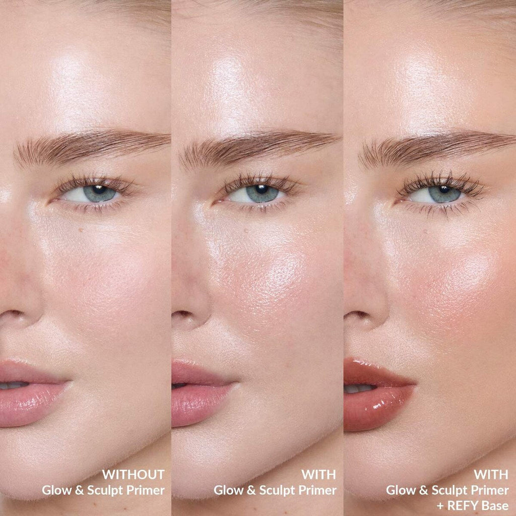 REFY Mini Glow and Sculpt Face Serum Primer with Niacinamide
