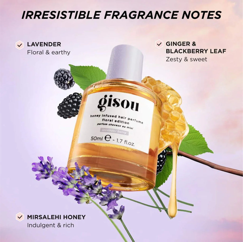 Gisou Mini Lavender Berry Honey Infused Hair Perfume