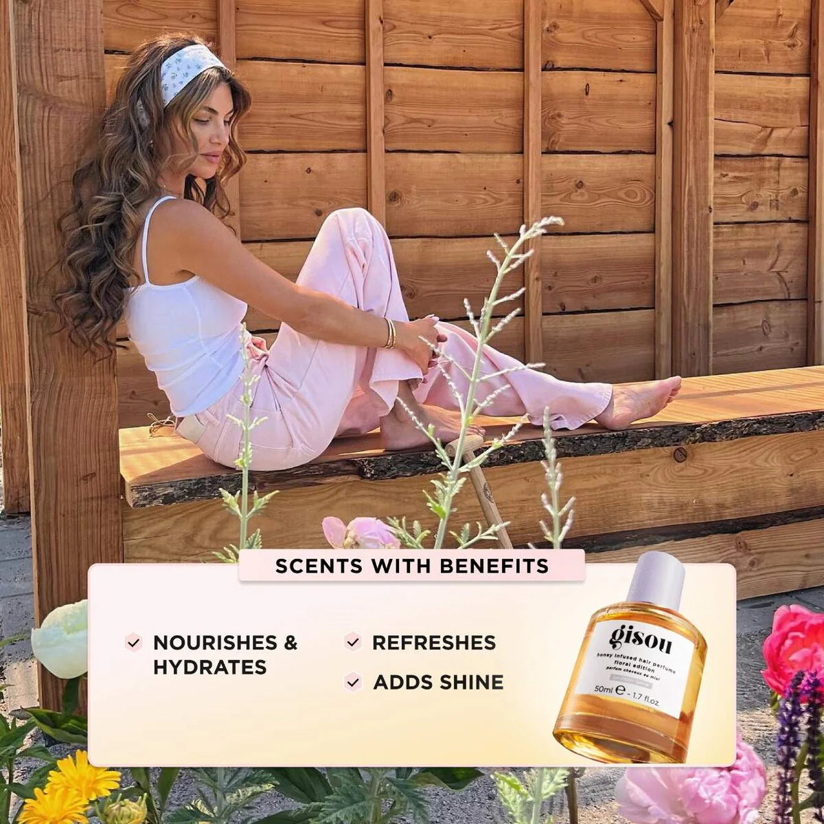 Gisou Wildflower Honey Infused Hair Perfume