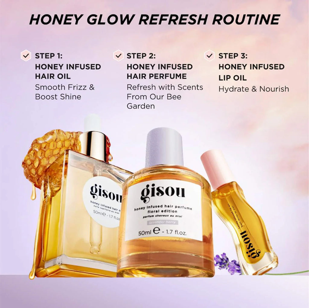 Gisou Mini Lavender Berry Honey Infused Hair Perfume