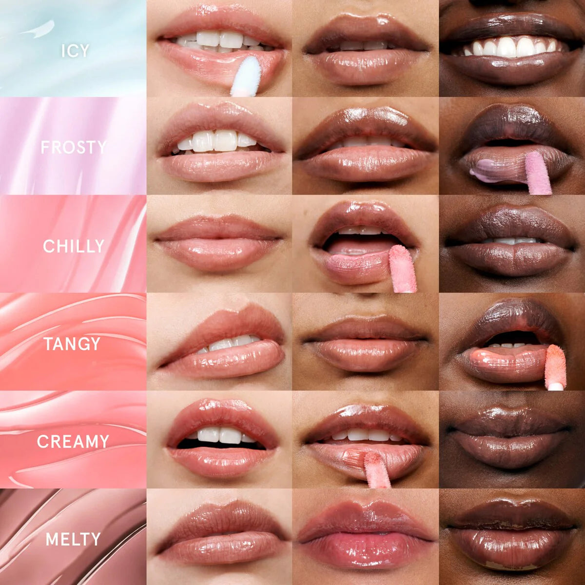 Glossier Lip Glaze Hydrating Cooling Sheer Lip Oil