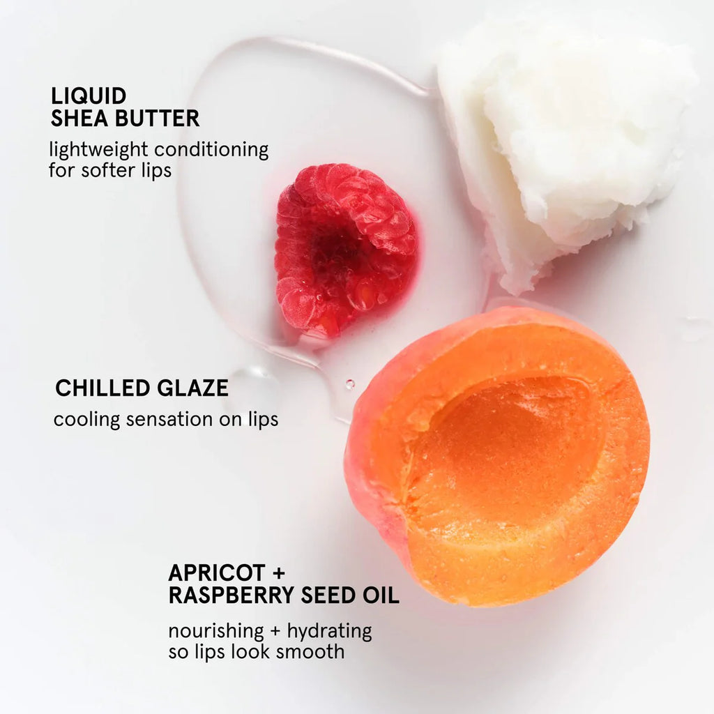 Glossier Lip Glaze Hydrating Cooling Sheer Lip Oil