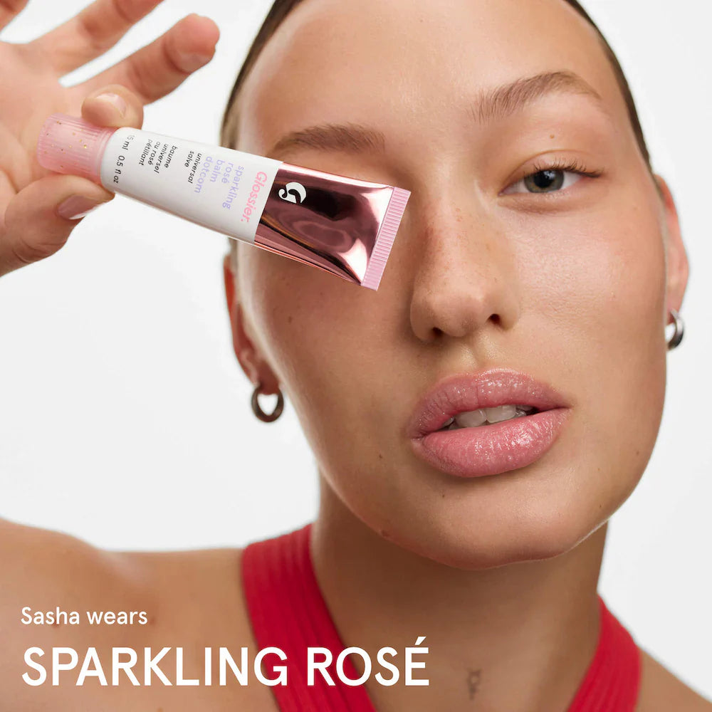 Glossier Balm Dotcom Lip Balm and Skin Salve - Sparkling Rose